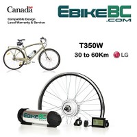 Ebike KIT 350W/500W Electric Bicycle E Bike Complete Conversion Front Hub Motor  Battery Li-Ion 32km/h LED/LCD 26/27.5/28/29/700C rim sizes - B079N9X5KP